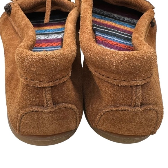 Minnetonka Suede Leather Kilty Arizona Moccasins. Size 9 - Picture 5 of 11